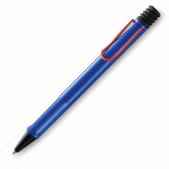 Lamy Safari Retro Edition Ballpoint Pen, Blue & Red