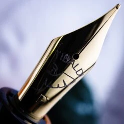 Tibaldi Bononia Seilan Purple Resin Fountain Pen, Gold Trim -Office Supplies 2tbfp3