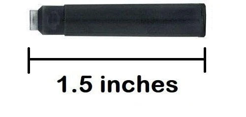 24 Standard International Short Fountain Pen Ink Cartridges, Cardinal Red 4 24 Standard International Short Fountain Pen Ink Cartridges, Cardinal Red - Image 2