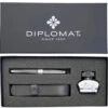 Diplomat Aero Fountain Pen Gift Set, Stripes -Office Supplies 3f7d24d8 7125 571e a526 c8ec707f9431
