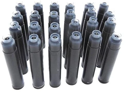 24 Standard International Short Fountain Pen Ink Cartridges, Cardinal Red 5 24 Standard International Short Fountain Pen Ink Cartridges, Cardinal Red - Image 3