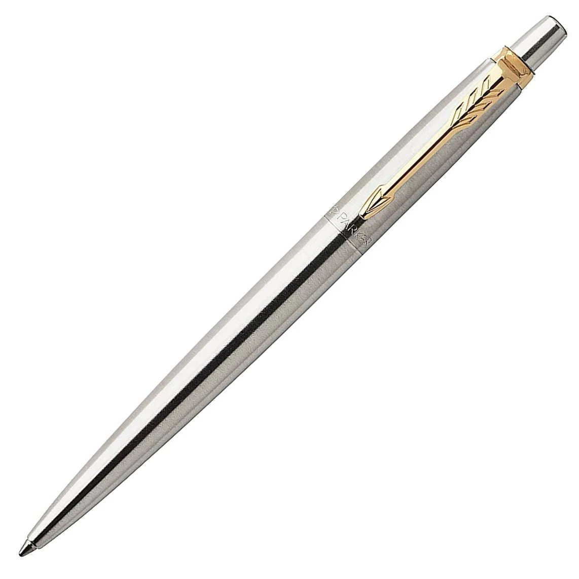 Parker® Parker Jotter Ballpoint Pen, Gel Ink, Stainless Steel & Gold 3 Parker® Parker Jotter Ballpoint Pen, Gel Ink, Stainless Steel & Gold