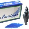 24 Standard International Short Fountain Pen Ink Cartridges, Legal Blue -Office Supplies 61wwwpV1 mL. AC SL1234