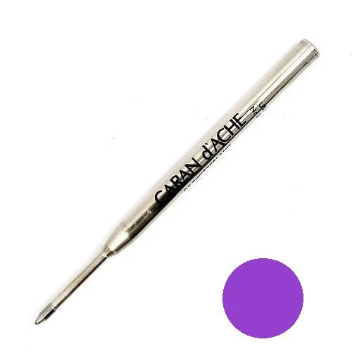 Caran D'Ache Goliath Ballpoint Pen Refill, Violet Medium 3 Caran D'Ache Goliath Ballpoint Pen Refill, Violet Medium