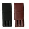 Girologio Leather Pen Case, 3 Pens