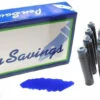 24 Standard International Short Fountain Pen Ink Cartridges, Sapphire Blue -Office Supplies 85770eda bbce 5326 a1a8 c3f2cd2d2e8a
