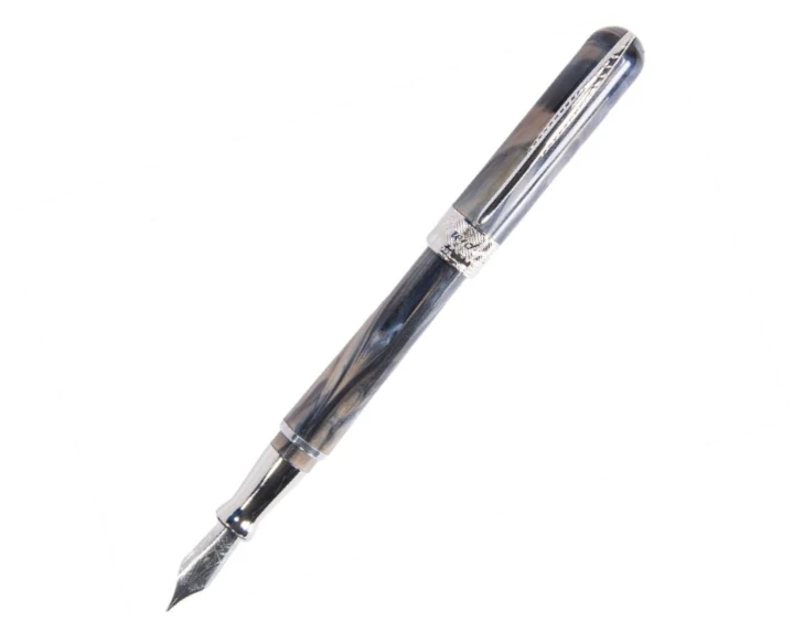 Pineider Avatar Fountain Pen, Riace Bronze, Medium Point