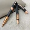 Pineider Limited Edition Forged Carbon Fountain Pen, Rose Gold Trim -Office Supplies Carb1 2e1c20bd 3815 4e81 8657 e1092fe2b9e9