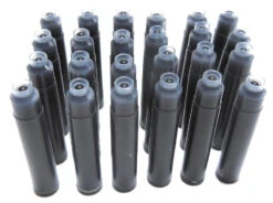 24 Standard International Short Fountain Pen Ink Cartridges, Rustic Brown -Office Supplies DSCN3561