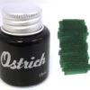 Ostrich Fountain Pen Ink Bottle, 18ml, Green Emerald -Office Supplies GreenEmerald