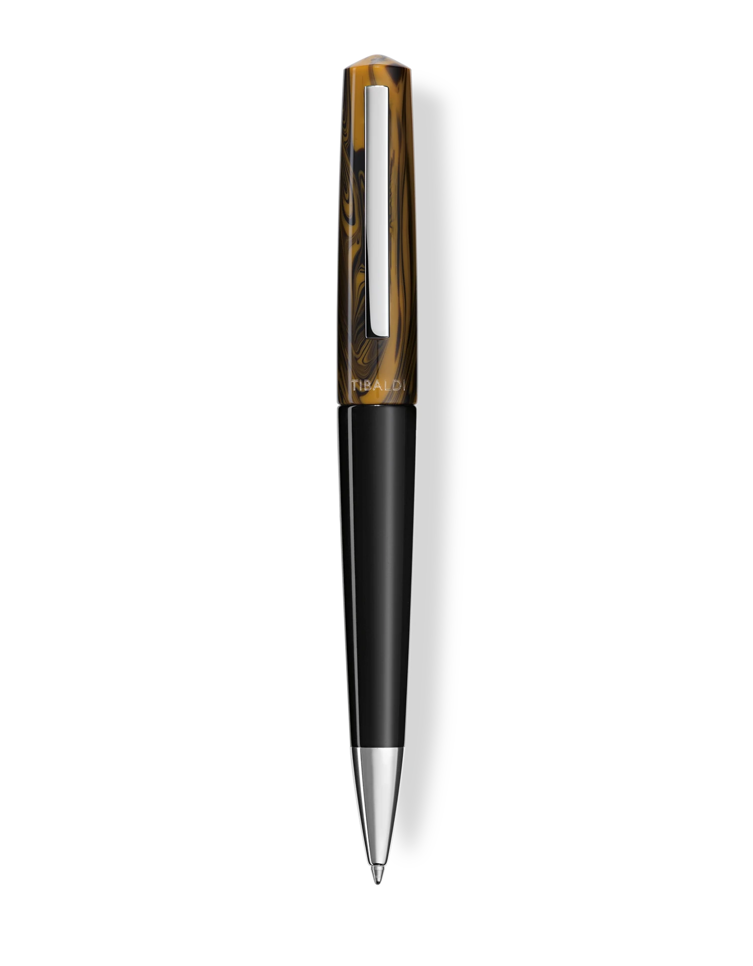 Tibaldi Infrangibile Chrome Yellow Ballpoint Pen 3 Tibaldi Infrangibile Chrome Yellow Ballpoint Pen