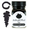 Monteverde 30ml Fountain Pen Ink Bottle, Midnight Black -Office Supplies Midnight Black