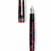Tibaldi N60 Ruby Red Resin Fountain Pen, Palladium Trim, Broad Nib 2 Tibaldi N60 Ruby Red Resin Fountain Pen, Palladium Trim, Broad Nib -Office Supplies N60 227 FP 983ea076 eefa 45b6 95ea 1efa0eb6e3cb