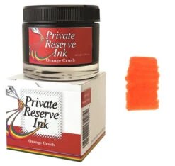 Private Reserve Fountain Pen Ink Bottle, 60ml, Orange Crush