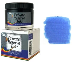 Private Reserve Fountain Pen Ink Bottle, 60ml, Invincible Blue
