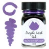 Monteverde 30ml Fountain Pen Ink Bottle, Purple Mist -Office Supplies Purple Mist