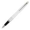 Pilot MR Animal Metropolitan Fountain Pen, Matte White Tiger