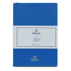 Pineider Blues Notebook, A5, 192 Blank Pages, 55gr Paper, Blue Provenza