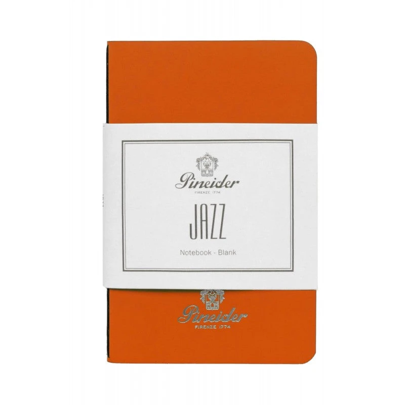 Pineider Notes Jazz Notebook, 80 Pages, 80 Gr Blank White Paper, Orange 3 Pineider Notes Jazz Notebook, 80 Pages, 80 Gr Blank White Paper, Orange