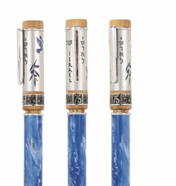 Conklin Israel 75th Anniversary Limited Edition Fountain Pen & Ink Bottle Set, Solid Gold Nib -Office Supplies c3ae7ad2 81dd 56c1 8eb2 8ed9fe4a882b