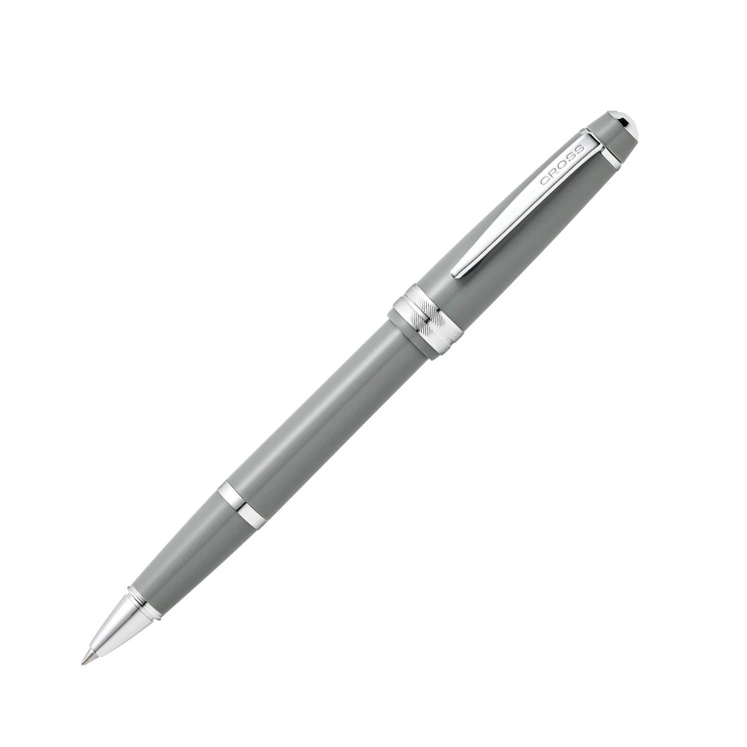 Cross® Cross Bailey Light Rollerball Pen, Polished Grey & Chrome 3 Cross® Cross Bailey Light Rollerball Pen, Polished Grey & Chrome