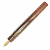 Stipula Davinci Fosco Maraini LE Capless Fountain Pen, Red & Gold, Ultra-Fine 14kt Sti-Flex Nib -Office Supplies davinci