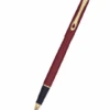 Diplomat Traveller Rollerball Pen, Dark Red & Gold 2 Diplomat Traveller Rollerball Pen, Dark Red & Gold -Office Supplies dgrb