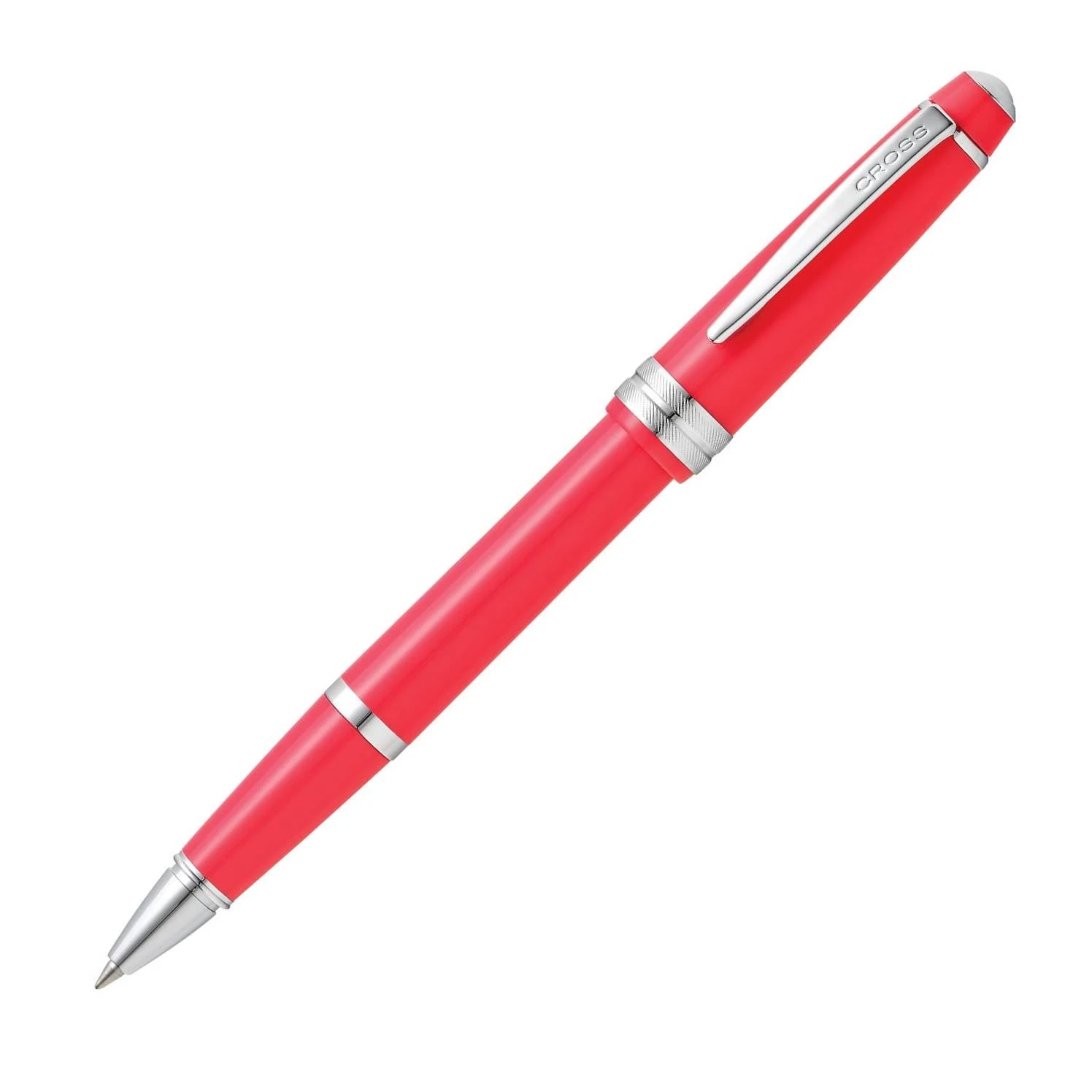 Cross® Cross Bailey Light Rollerball Pen, Polished Coral & Chrome 3 Cross® Cross Bailey Light Rollerball Pen, Polished Coral & Chrome