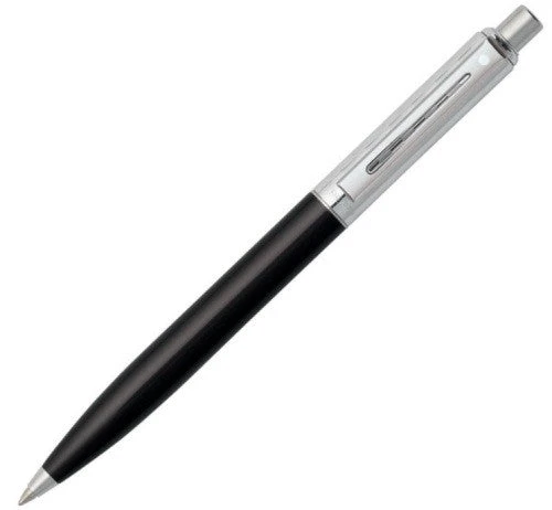 Sheaffer Sentinel Signature Ballpoint Pen, Black & Engraved Chrome 3 Sheaffer Sentinel Signature Ballpoint Pen, Black & Engraved Chrome